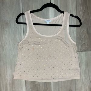 Bejeweled crop top